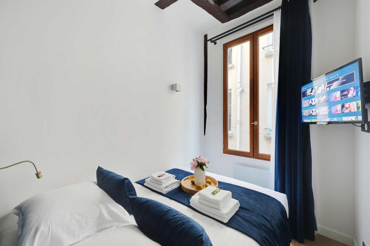 Relaxing Urban Getaway, Notre Dame De Paris Appartement Buitenkant foto